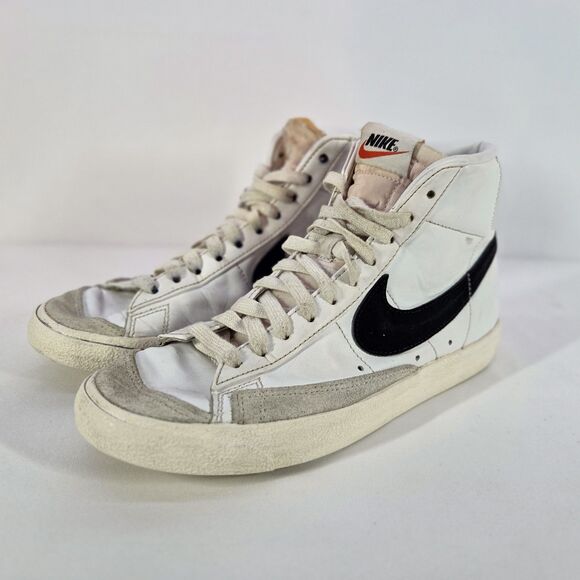 Nike Shoes - Nike Blazer Mid ’77 Vintage CZ1055-100 Women’s Size 9 White Black Used